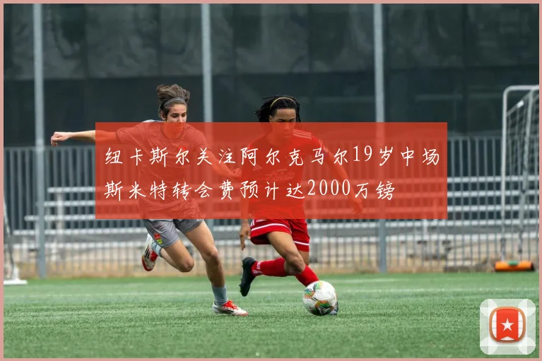 纽卡斯尔关注阿尔克马尔19岁中场斯米特转会费预计达2000万镑